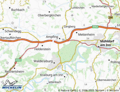 MICHELIN-Landkarte Reit - ViaMichelin