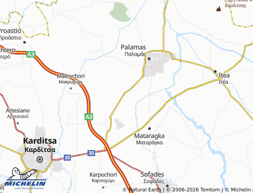 MICHELIN Markos map - ViaMichelin
