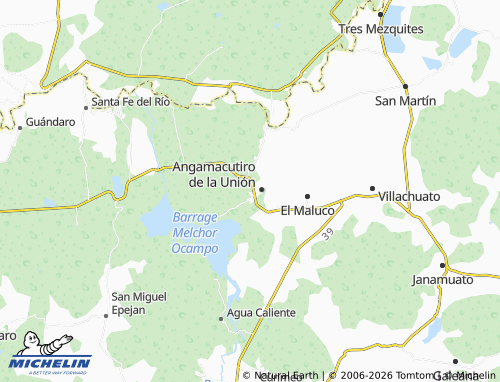 Mapa MICHELIN Lázaro Cárdenas - ViaMichelin