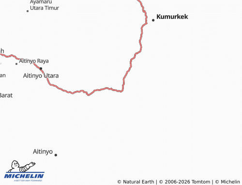 Mapa MICHELIN Tehahite - ViaMichelin