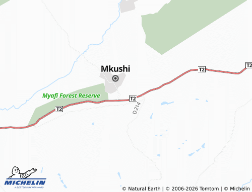Mappa MICHELIN Chiwefwe - ViaMichelin