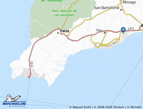 Mappa MICHELIN Playa Quemada - ViaMichelin