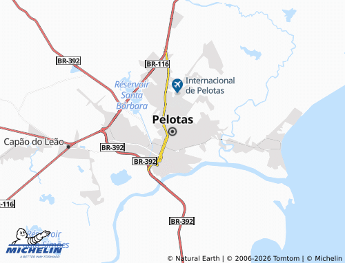 Mapa MICHELIN Pelotas - ViaMichelin