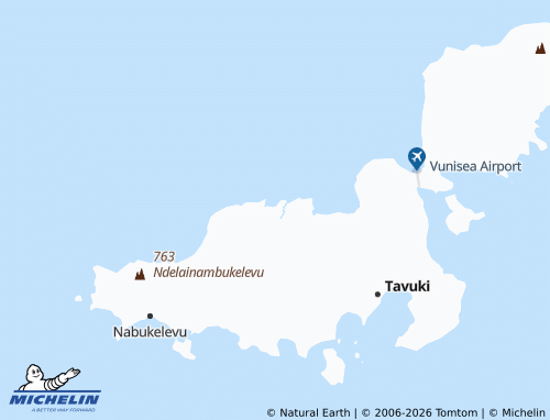 MICHELIN Korovou map - ViaMichelin