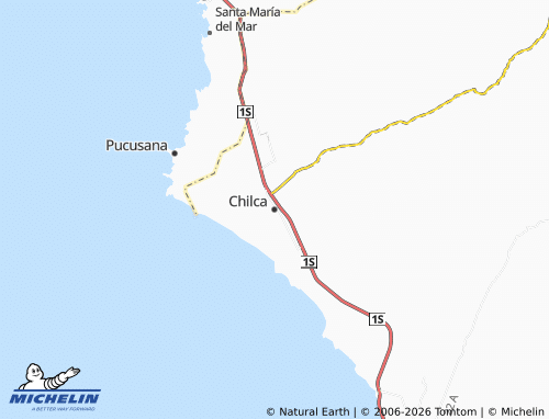 Mapa MICHELIN Chilca - ViaMichelin