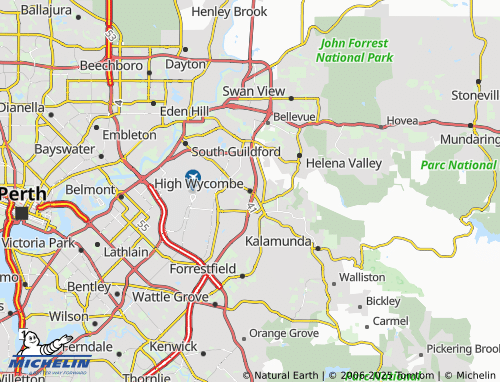 MICHELIN High Wycombe map - ViaMichelin