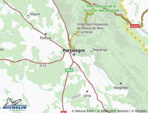 Mappa MICHELIN União das Freguesias da Sé e São Lourenço - ViaMichelin