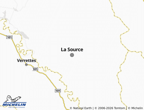 MICHELIN-Landkarte La Source - ViaMichelin