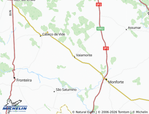 Mapa MICHELIN Vaiamonte - ViaMichelin
