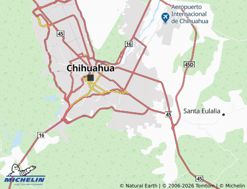 MICHELIN Sector Reloj map - ViaMichelin