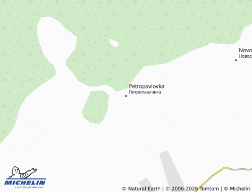 MICHELIN-Landkarte Petropavlovka - ViaMichelin