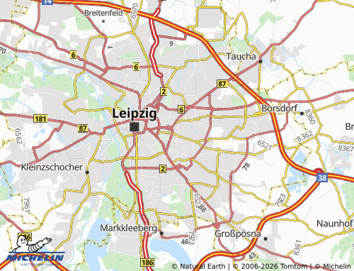 MICHELIN Anger-Crottendorf map - ViaMichelin