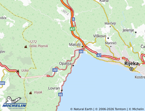 Carte MICHELIN Bregi - ViaMichelin