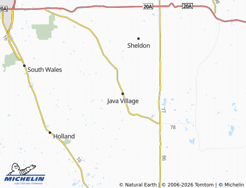 Mapa MICHELIN Java Village - ViaMichelin