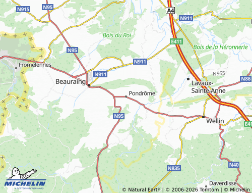 Mappa MICHELIN Pondrôme - ViaMichelin