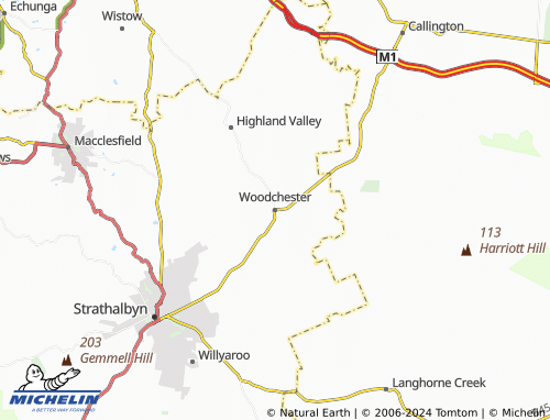 MICHELIN Woodchester map - ViaMichelin