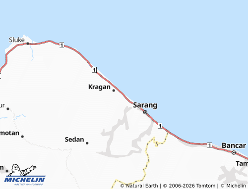 MICHELIN Karanganyar map - ViaMichelin