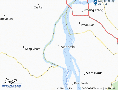 Mappa MICHELIN Kaoh Sralau - ViaMichelin