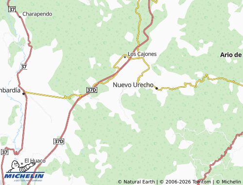 Mappa MICHELIN Ibérica, Morelos - ViaMichelin