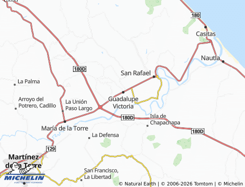 Mapa MICHELIN San José - ViaMichelin