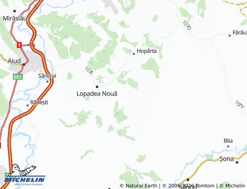 Mapa MICHELIN Ciuguzel - ViaMichelin