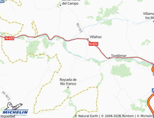 MICHELIN Torrepadre map - ViaMichelin