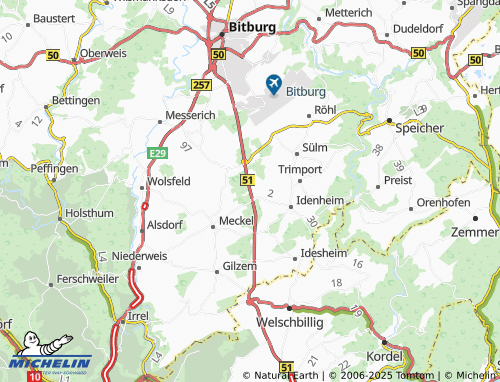 Carte MICHELIN Meilbrück - ViaMichelin