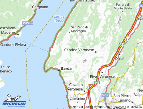 Kaart MICHELIN San Verolo - ViaMichelin