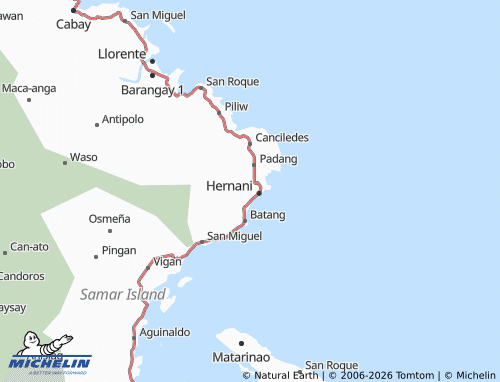 MICHELIN Barangay 3 map - ViaMichelin
