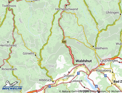 Carte MICHELIN Oberalpfen - ViaMichelin
