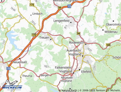 MICHELIN Schreiersgrün map - ViaMichelin