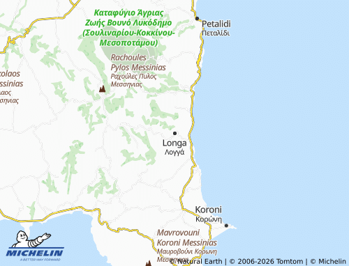 MICHELIN Longa map - ViaMichelin