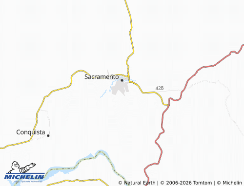 Mappa MICHELIN São Geraldo - ViaMichelin