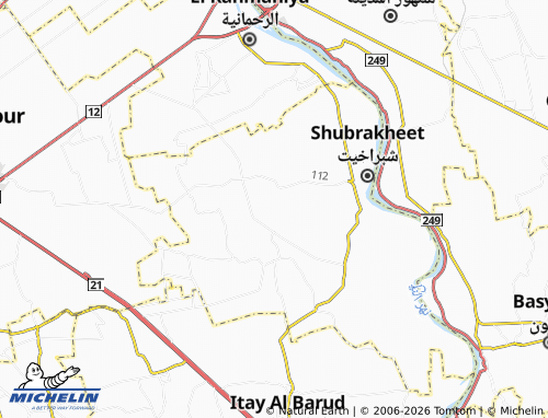 Mapa MICHELIN Ezbat Firnawi - ViaMichelin