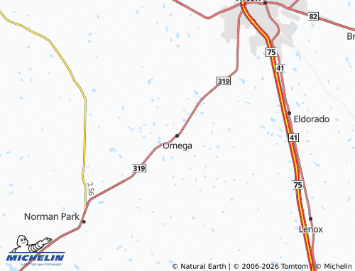 Mapa MICHELIN Omega - ViaMichelin