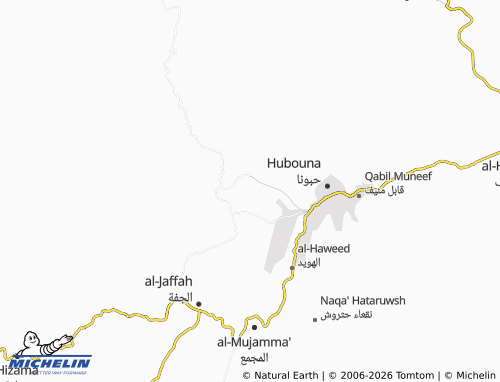 MICHELIN-Landkarte Hushwa - ViaMichelin