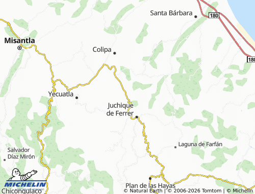 MICHELIN-Landkarte Dos Arroyos - ViaMichelin