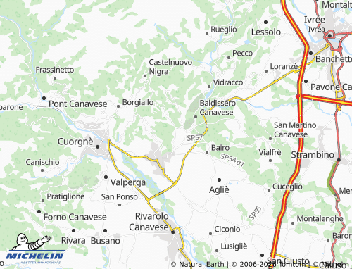 Carte MICHELIN Case Scavarda - ViaMichelin