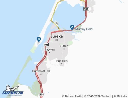 Mappa MICHELIN Cutten - ViaMichelin