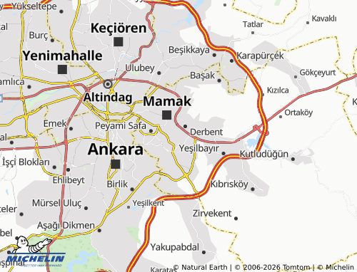 Mappa MICHELIN Şirintepe - ViaMichelin