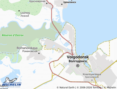 Kaart MICHELIN Mayak SNT - ViaMichelin