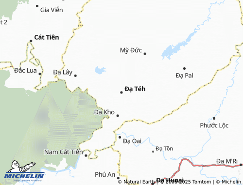Carte MICHELIN Đạ Tẻh - ViaMichelin