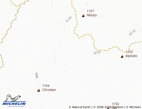Mappa MICHELIN Chinzu - ViaMichelin