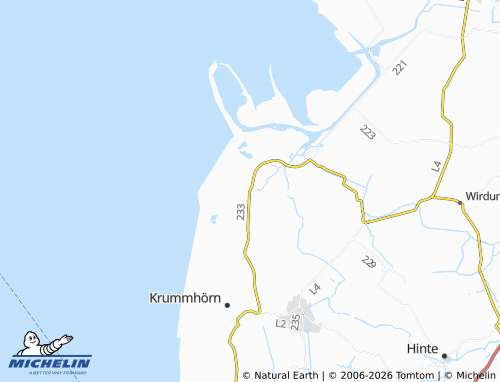 MICHELIN Pilsum map - ViaMichelin
