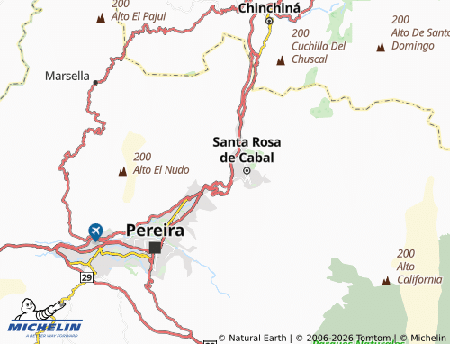 Carte MICHELIN Sector San Roque La Hermosa - ViaMichelin