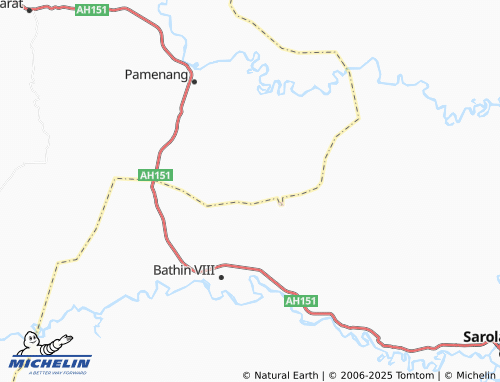 MICHELIN Pelakar Jaya map - ViaMichelin