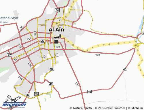MICHELIN Al Shabhat map - ViaMichelin