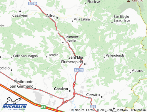 Carte MICHELIN Olivella - ViaMichelin