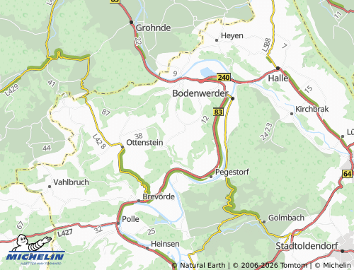 MICHELIN Hohe map - ViaMichelin