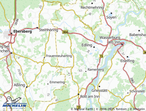 Carte MICHELIN Steinhart - ViaMichelin